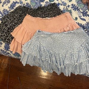 preppy mini skirts